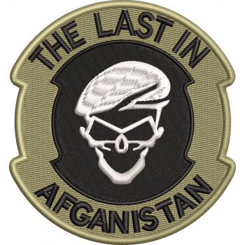 Emblema THE LAST IN AFGANISTAN